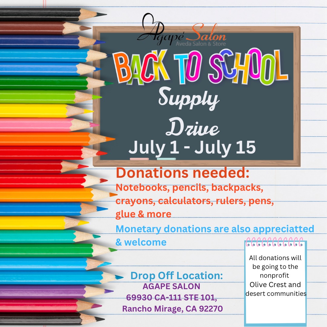 , Back to School Supply Drive